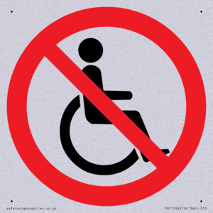 P914 Prohibition: No disabled access